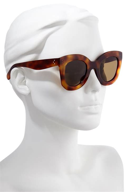 bold 3 dots 47mm butterfly sunglasses celine